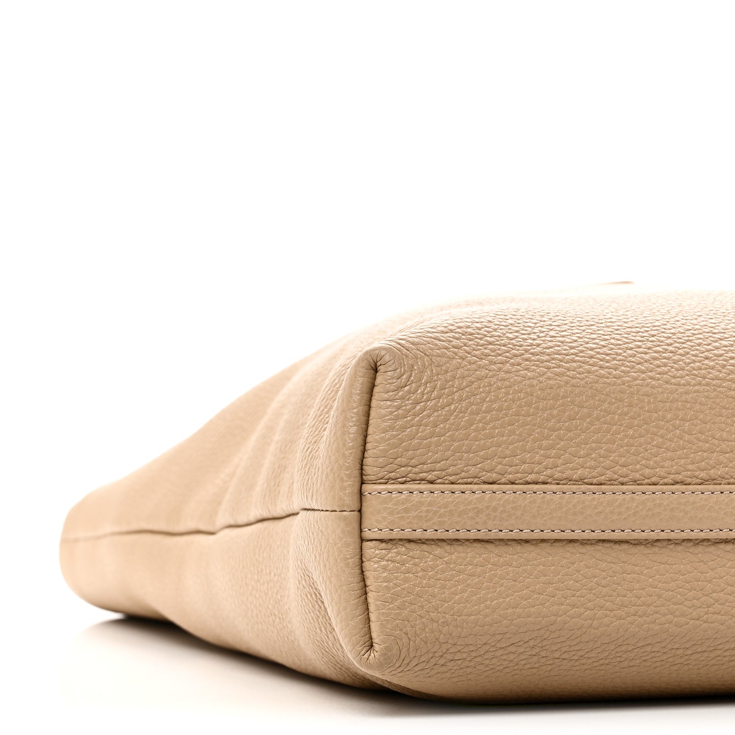 Vitello Daino Soft Large Tote Bag Sabbia
