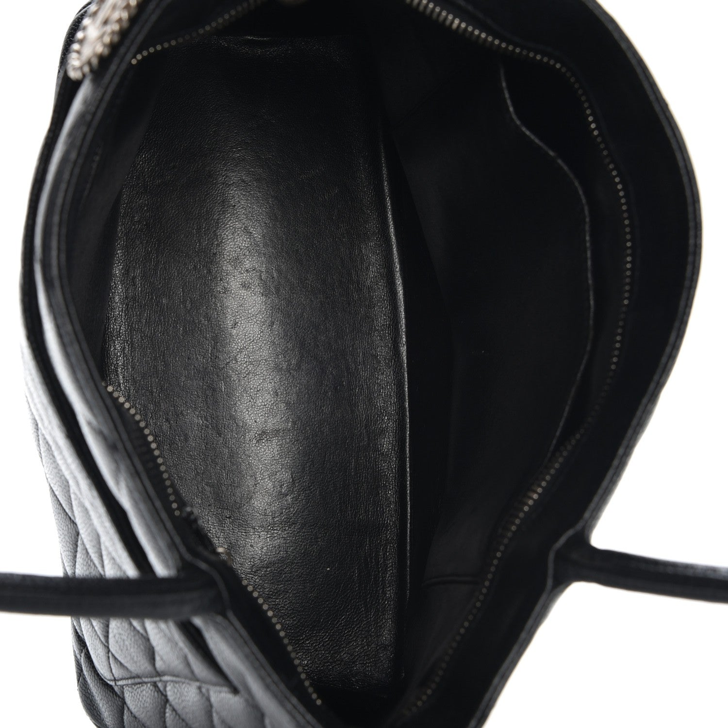 Chanel Caviar Quilted Medallion Tote Black 5 of 8