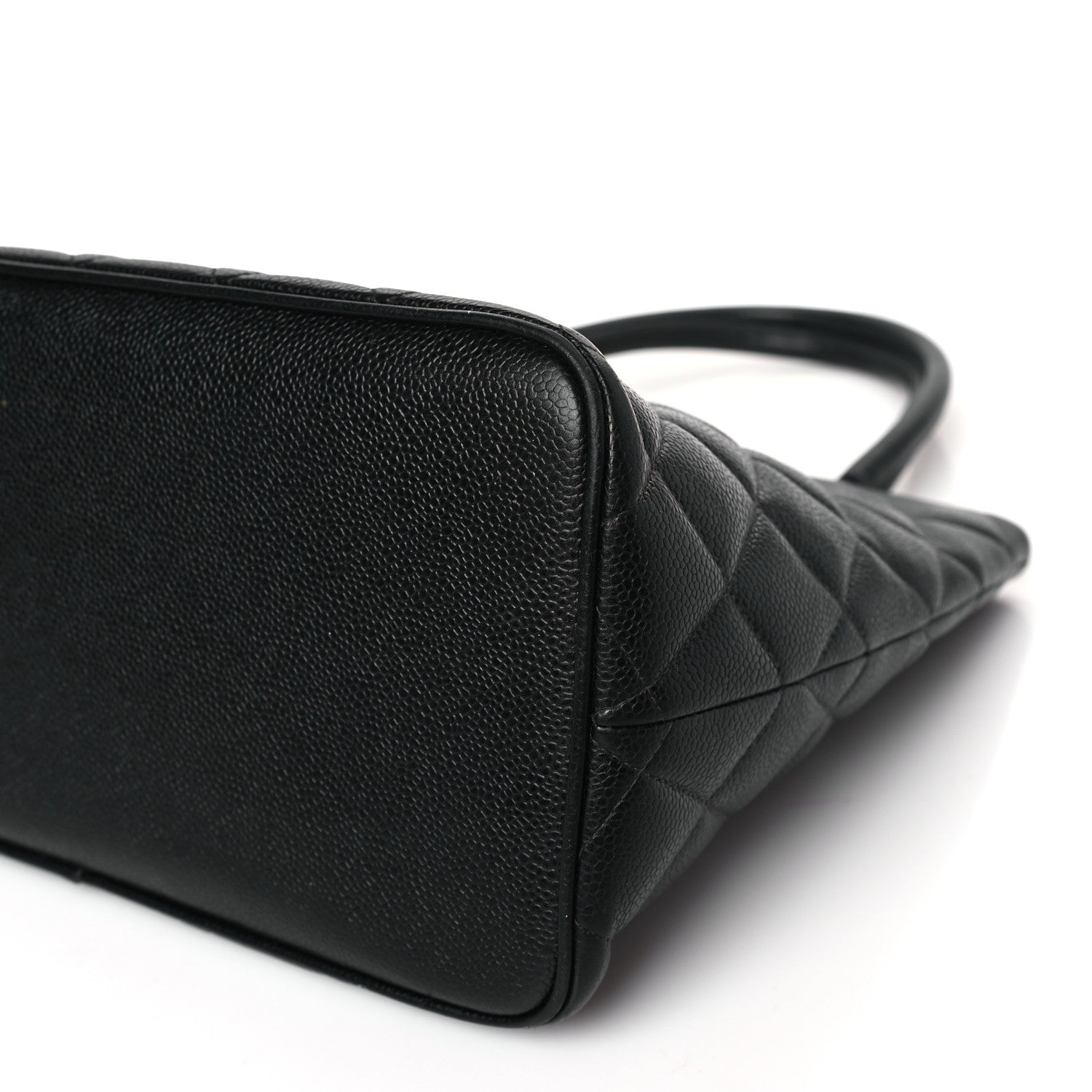 Chanel Caviar Quilted Medallion Tote Black 9 of 11