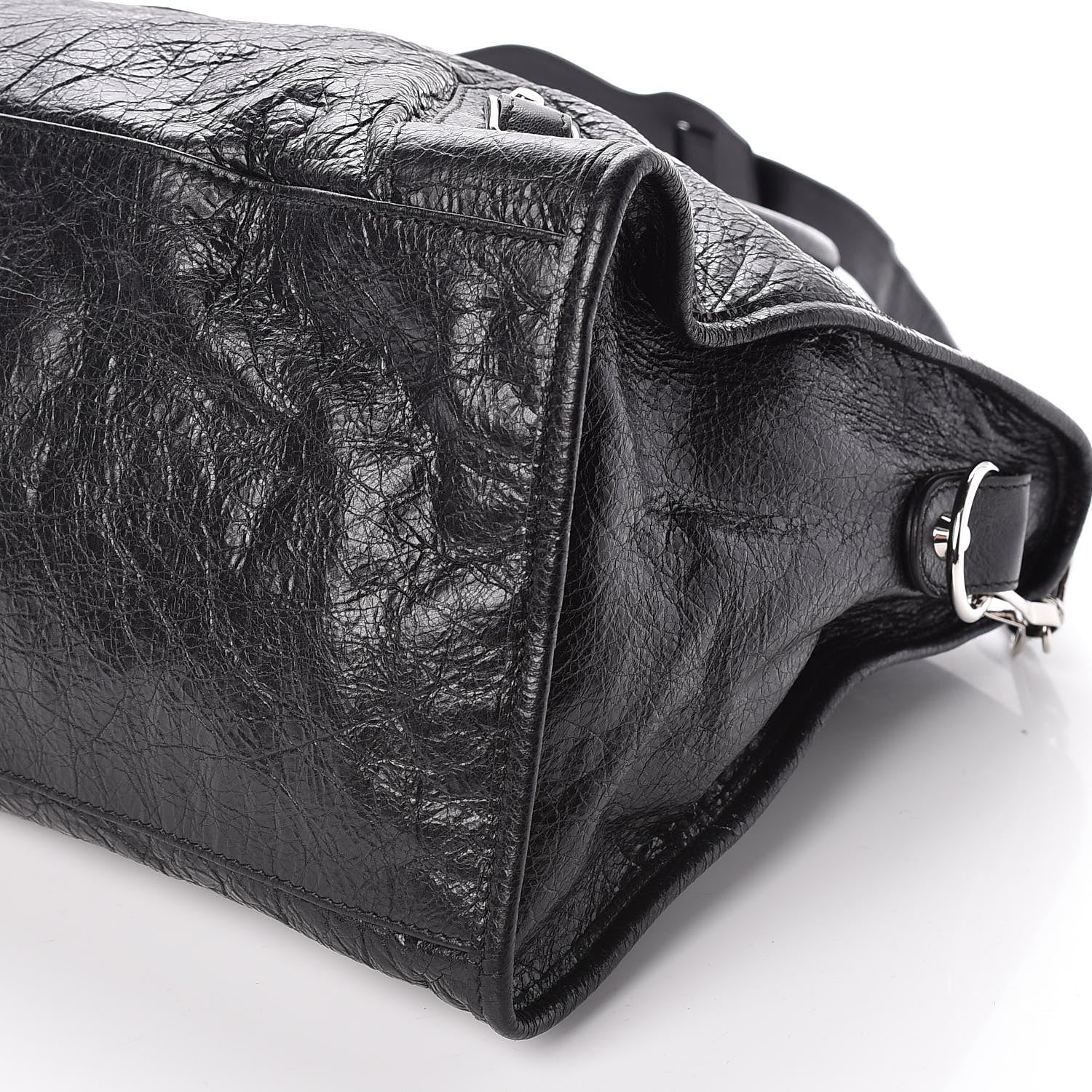 Balenciaga Agneau Classic Silver Hardware Part Time Black 7 of 10