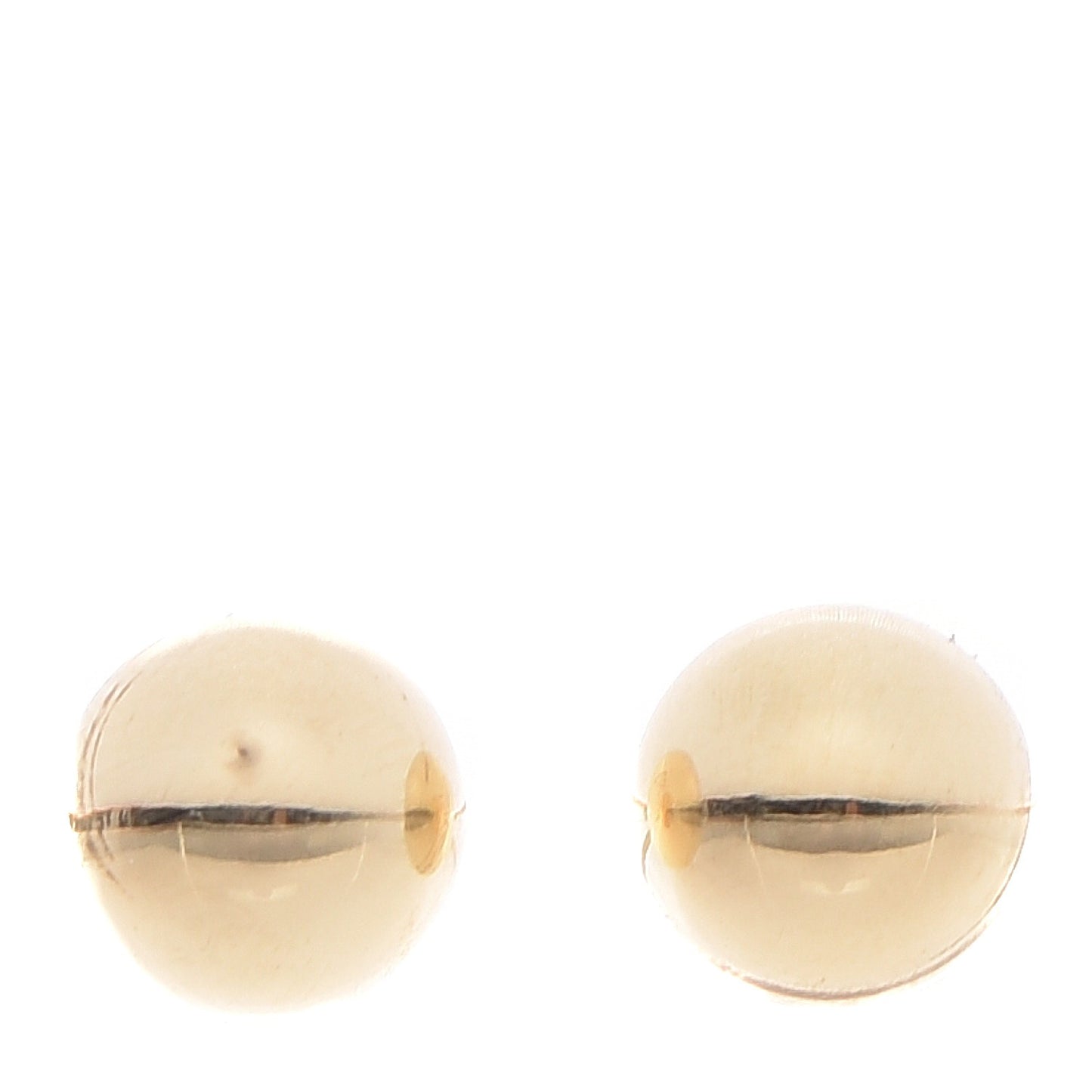 18K Yellow Gold 8mm HardWear Ball Earrings