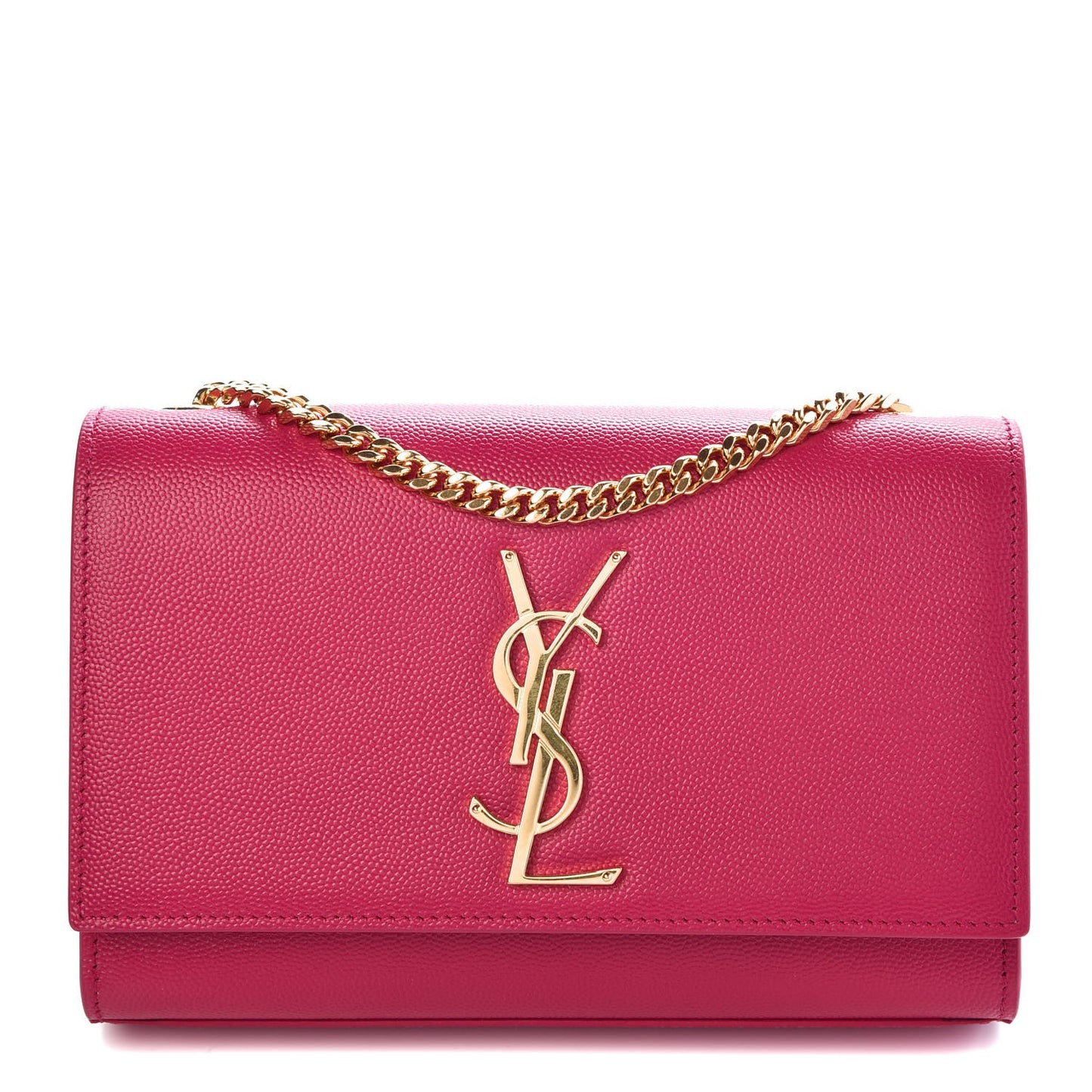 Grain De Poudre Small Monogram Kate Satchel Bubblegum
