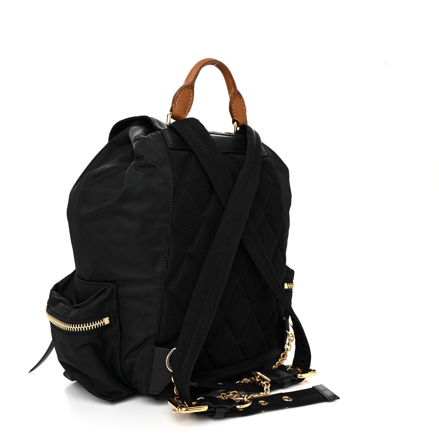 Burberry Nylon Medium Rucksack Backpack Black 3 of 10