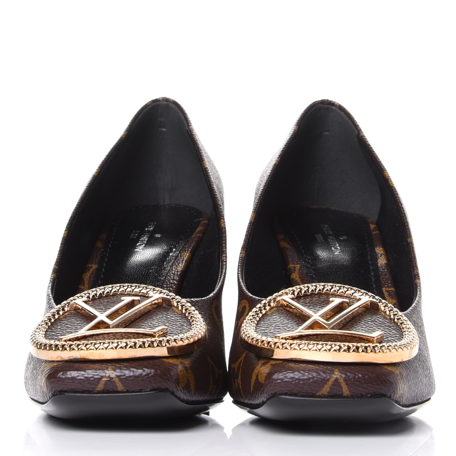 Louis Vuitton Monogram Madeleine Pumps 35 2 of 11