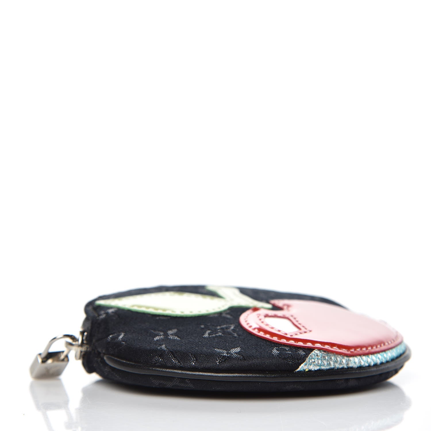 Louis Vuitton Mini Monogram Conte de Fees Apple Round Coin Purse 4 of 8