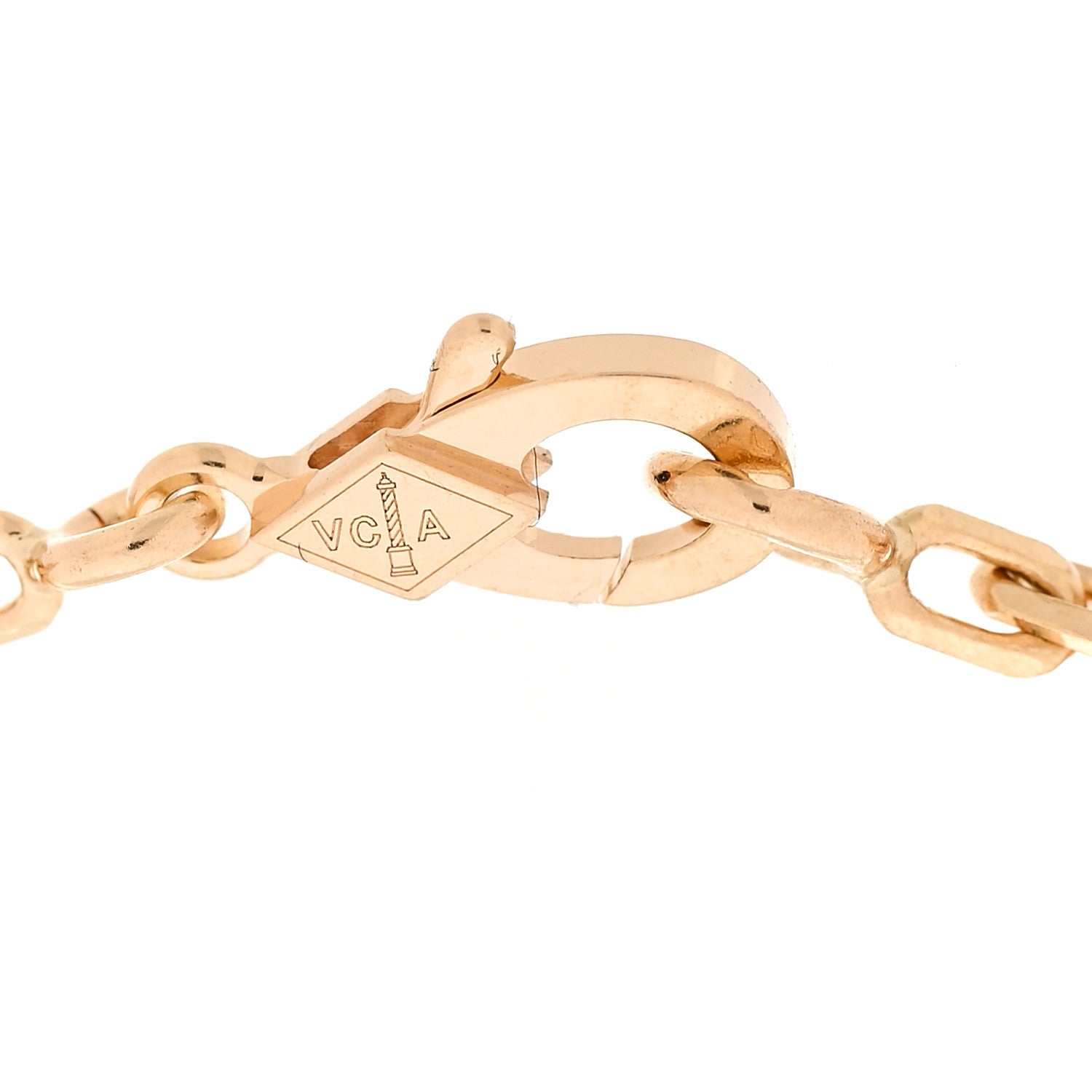 Van Cleef & Arpels 18K Yellow Gold Black Onyx 5 Motifs Vintage Alhambra Bracelet 3 of 6