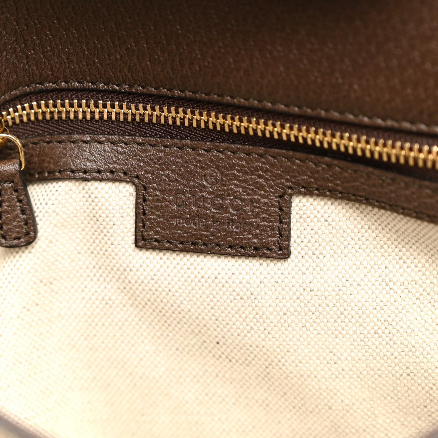GG Supreme Monogram Textured Dollar Calfskin Blondie Chain Shoulder Flap Bag Beige Ebony New Acero