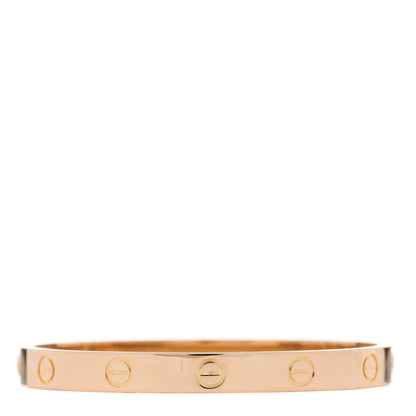 Cartier 18K Pink Gold LOVE Bracelet 16 2 of 8