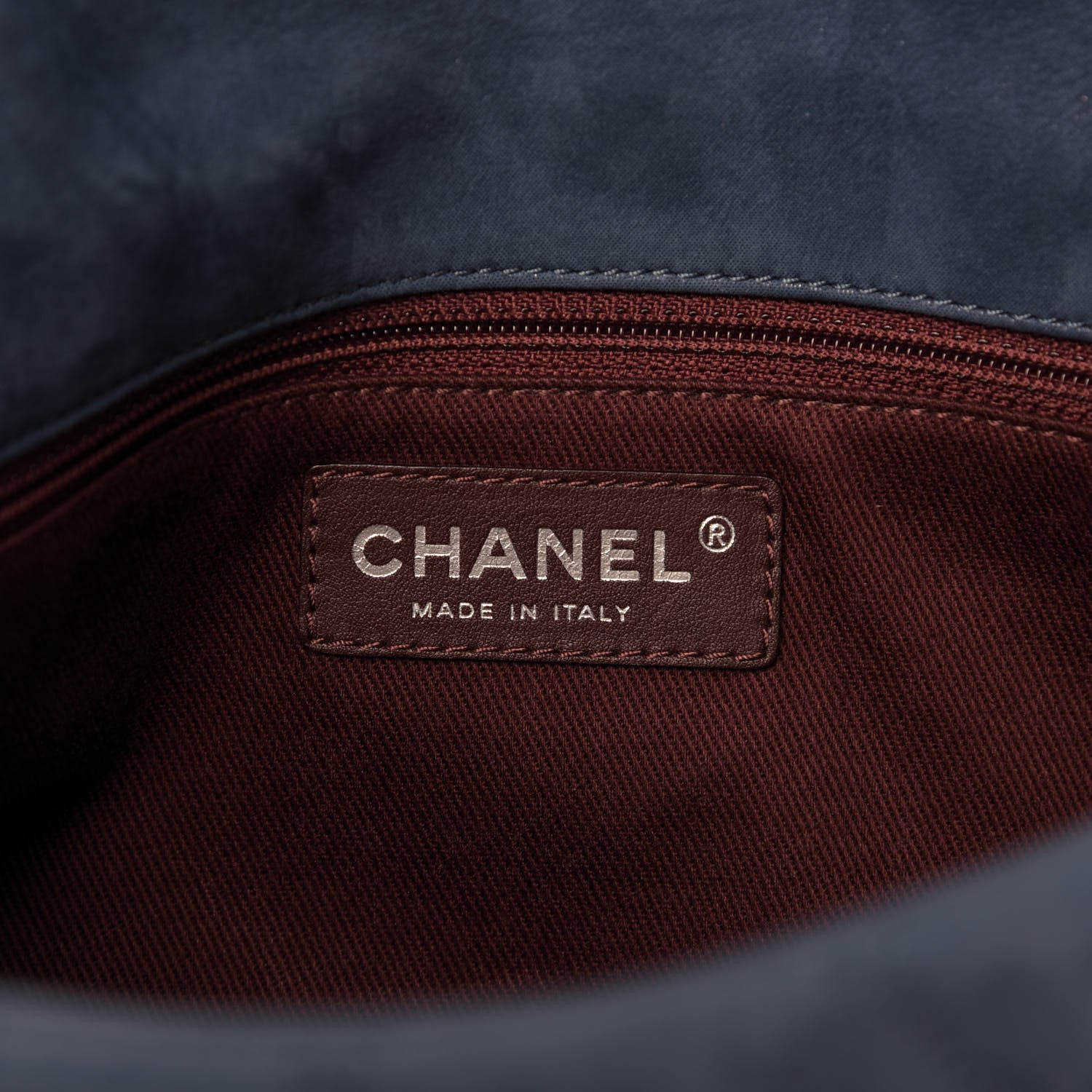 Chanel Iridescent Calfskin Medium In The Mix Flap Blue 9 of 10