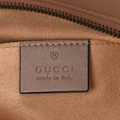 Gucci Calfskin Matelasse Small GG Marmont Chain Shoulder Bag Porcelain Rose 6 of 10