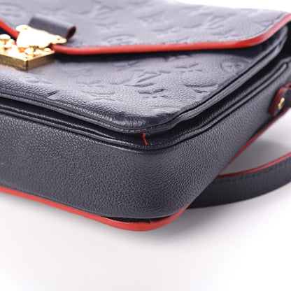 Louis Vuitton Empreinte Pochette Metis Marine Rouge 8 of 8