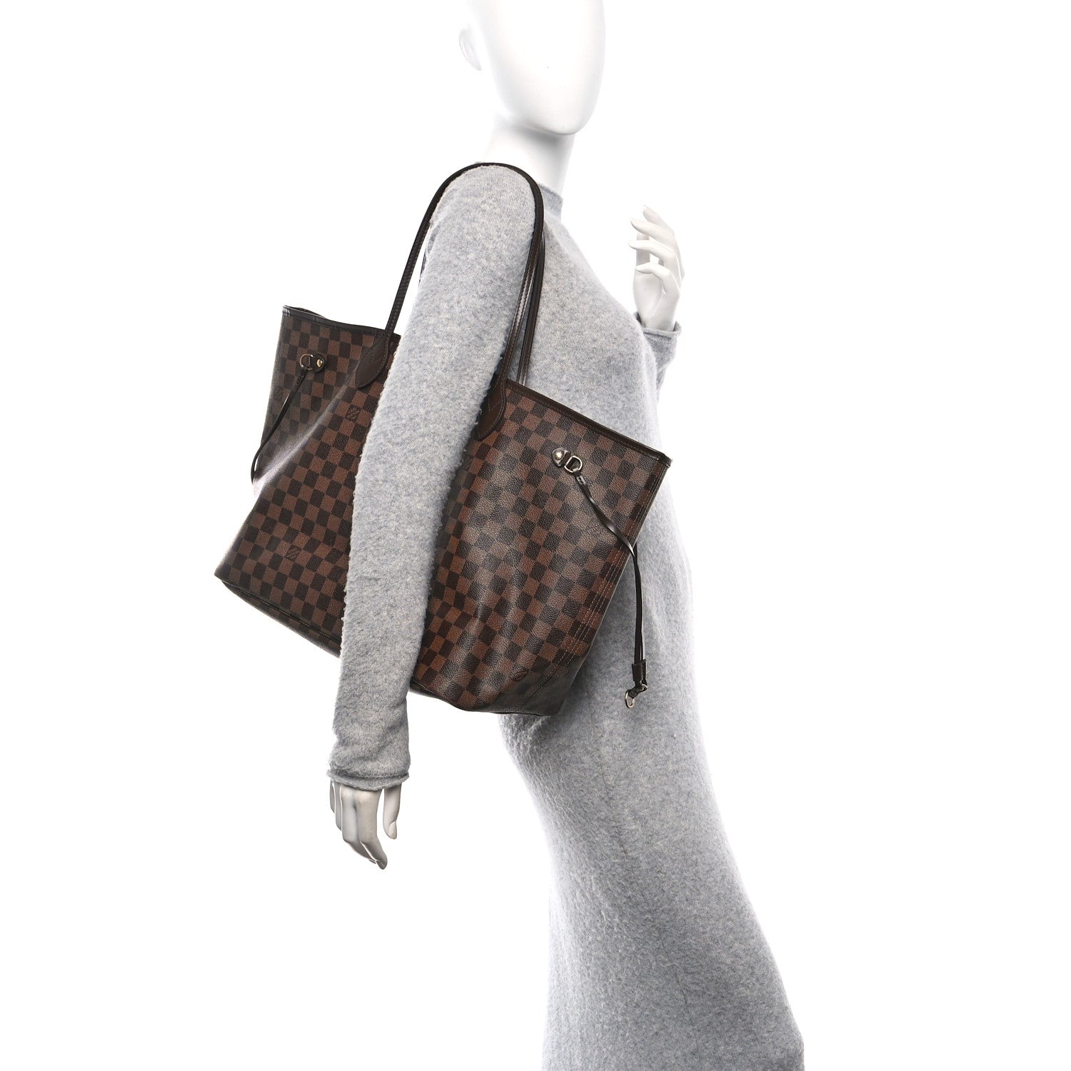 Louis Vuitton Damier Ebene Neo Neverfull GM 2 of 12