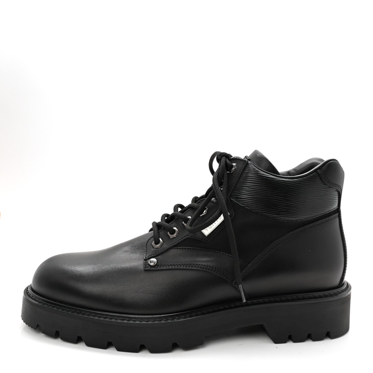 Louis Vuitton Calfskin Epi Oberkampf Ankle Boots 9.5 Black 1 of 9