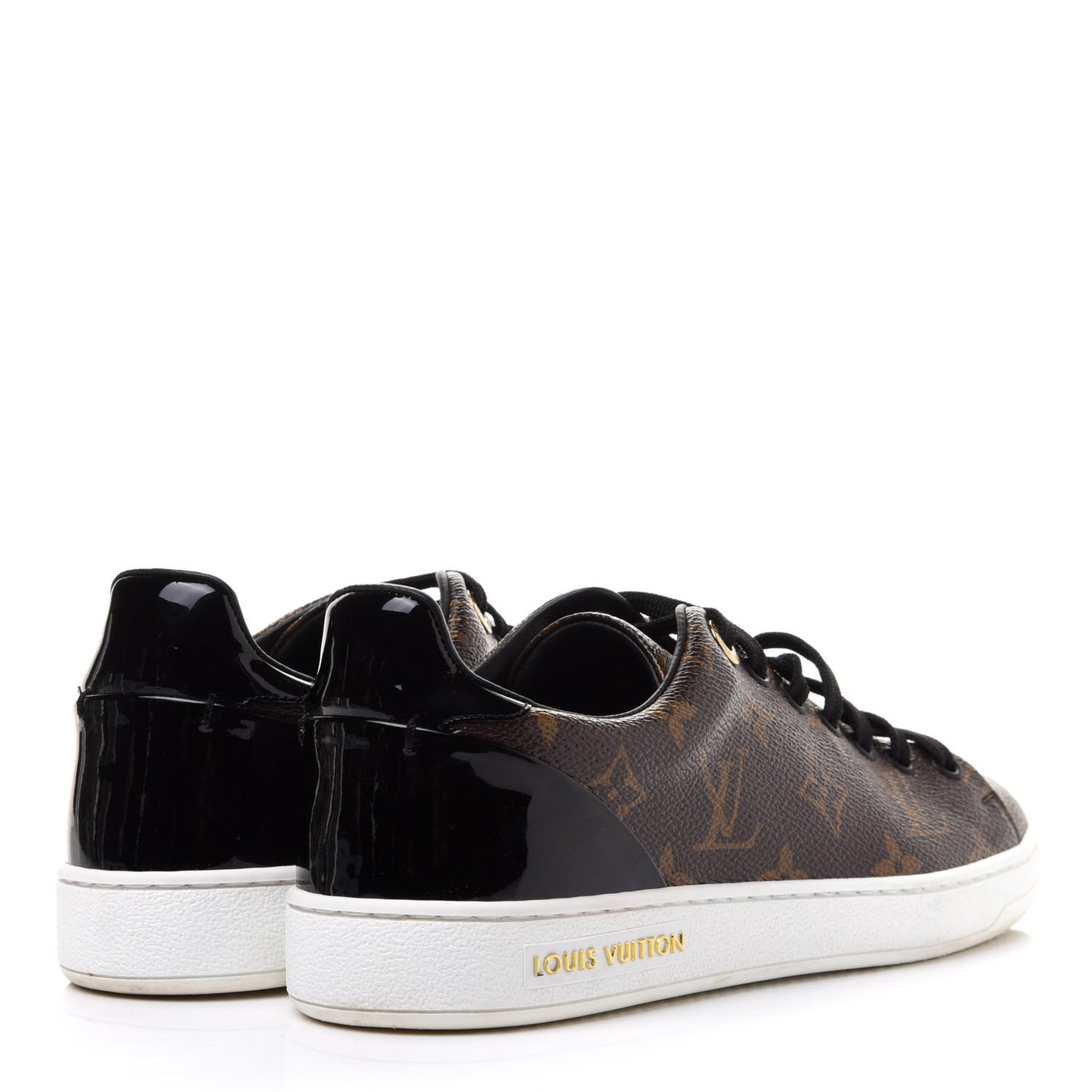 Patent Monogram Frontrow Sneakers 37