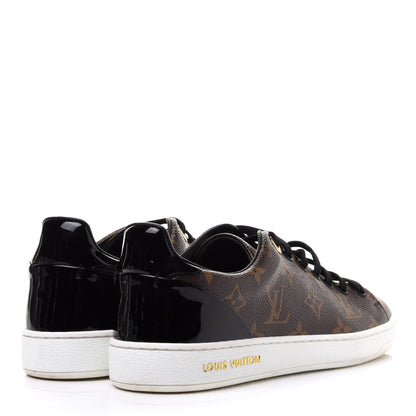 Louis Vuitton Patent Monogram Frontrow Sneakers 37 4 of 12
