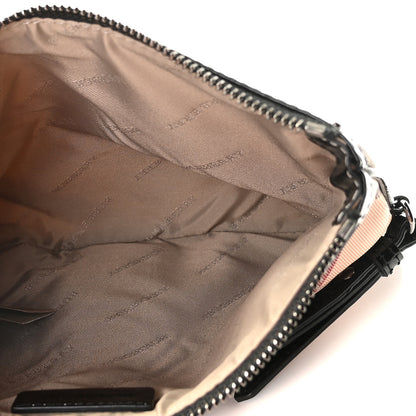 Burberry Nova Check Westmark Foldover Clutch Black 5 of 10