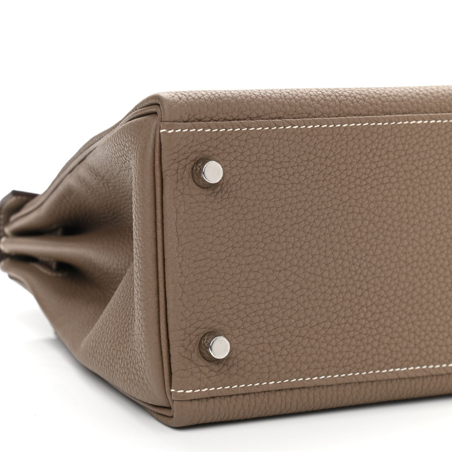 Hermes Togo Kelly Retourne 28 Etoupe 8 of 10