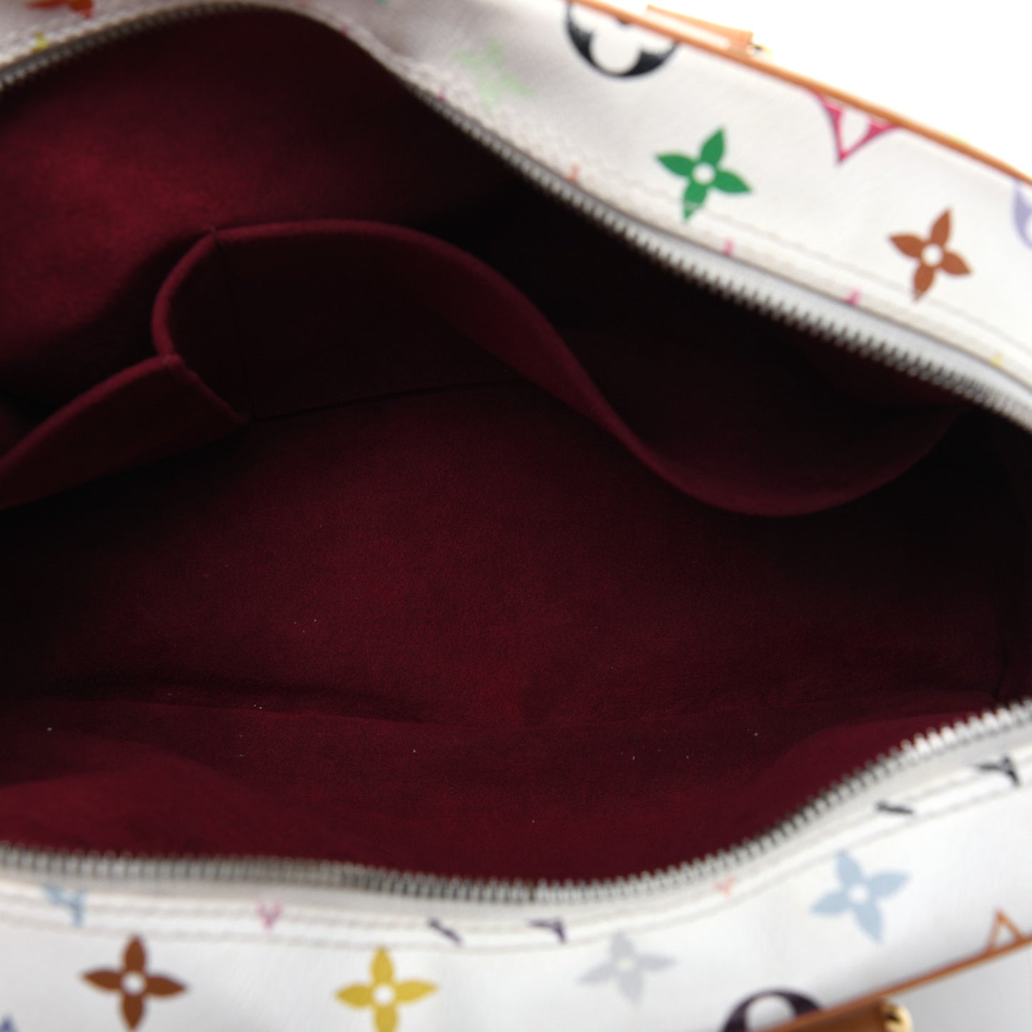Monogram Multicolor Trouville White