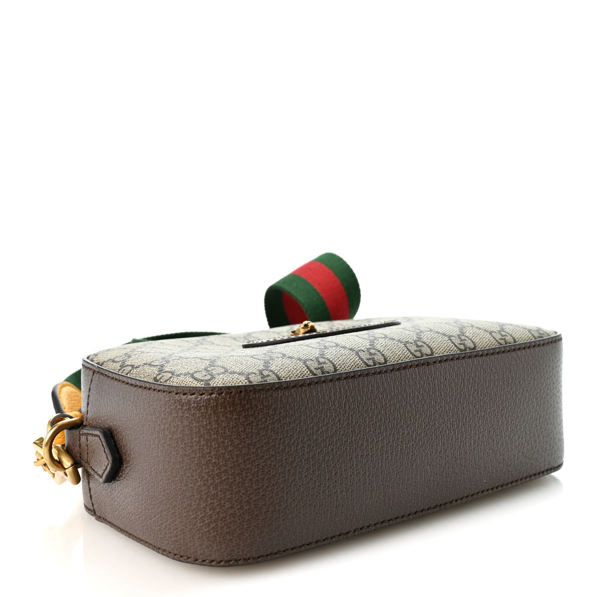 GG Supreme Monogram Web Neo Vintage Shoulder Bag Beige New Acero Crop