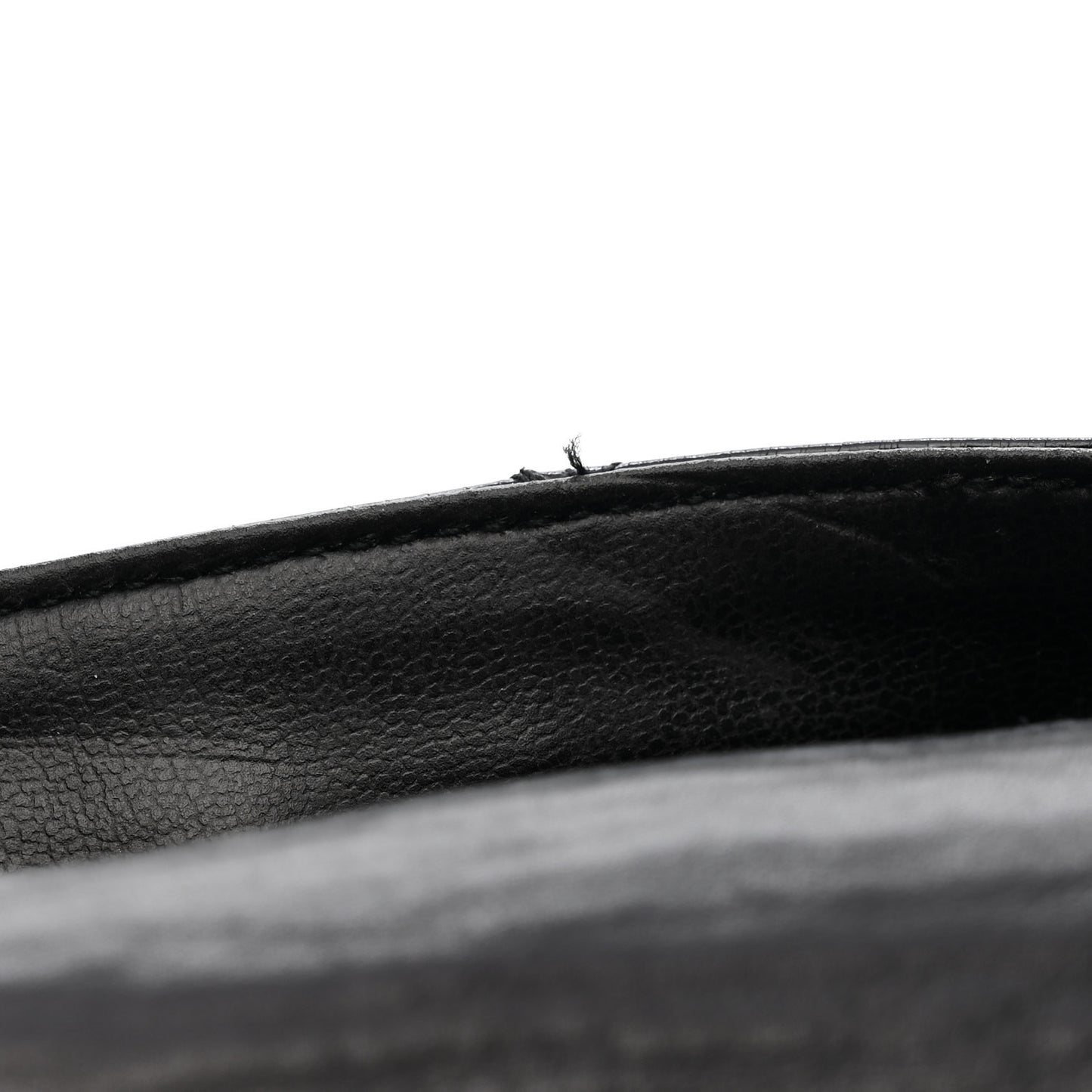 Patent Flap Waist Belt Bag Black