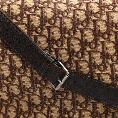 Christian Dior Monogram Buckle Hobo Marron Fonce 13 of 19