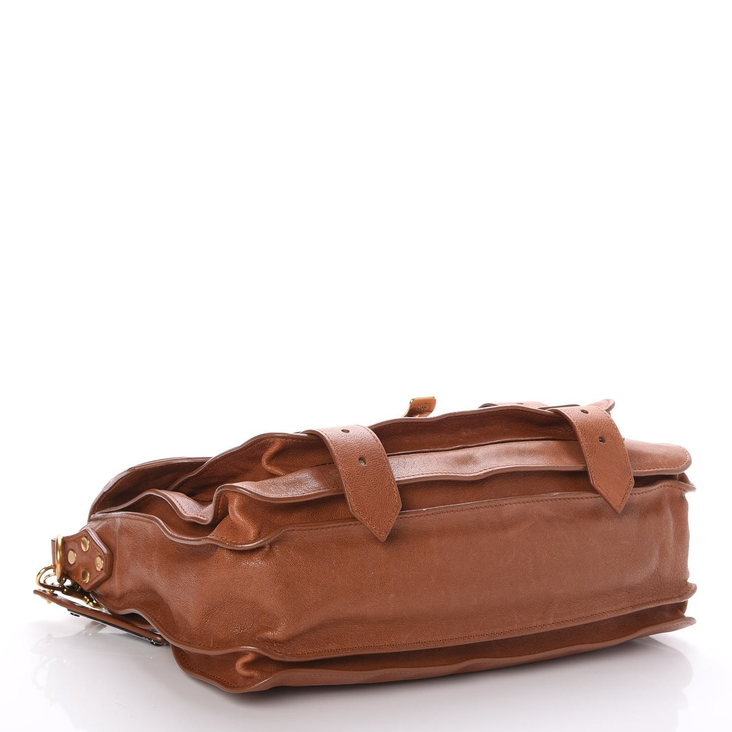 Lambskin Medium PS1 Satchel Saddle