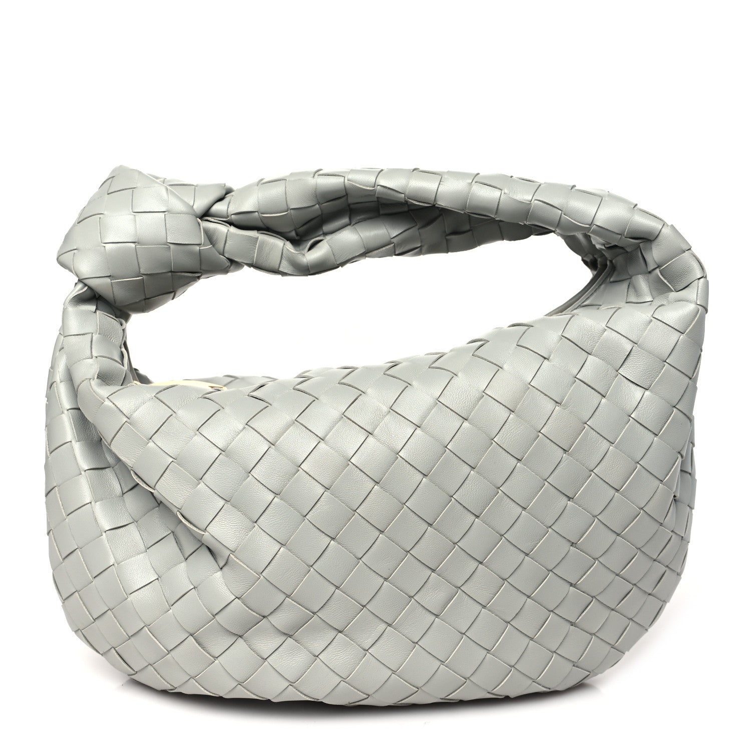 Bottega Veneta Nappa Intrecciato Teen Jodie Agate Grey 1 of 10