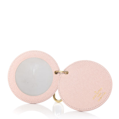 Louis Vuitton Monogram LV Mirror Bag Charm Key Holder Rose Ballerine 4 of 6
