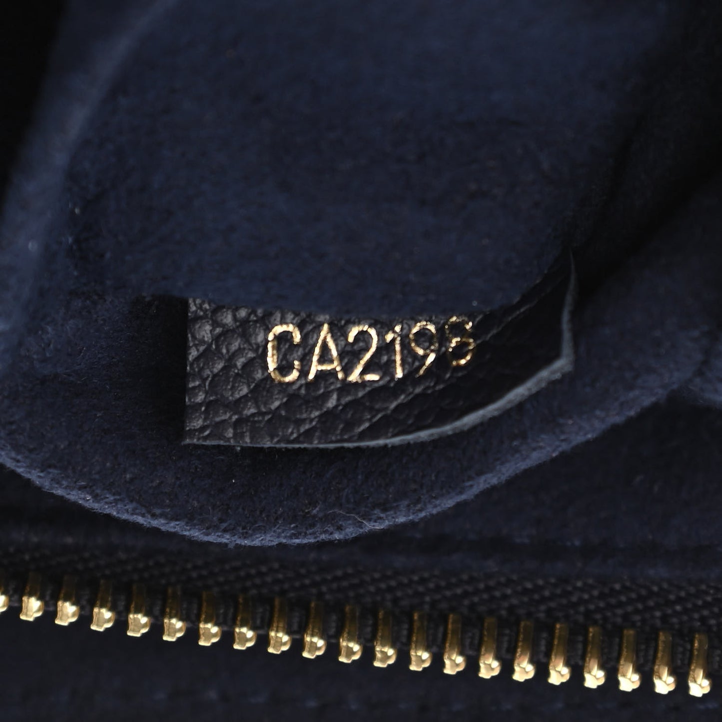 Empreinte Surene MM Marine Rouge