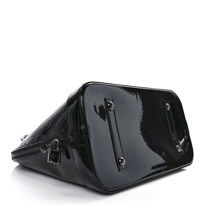 Louis Vuitton Vernis Alma GM Noir Magnetique 4 of 11