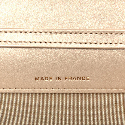 Chanel Metallic Lambskin Quilted Flap Chain Waist Bag Gold 7 of 10