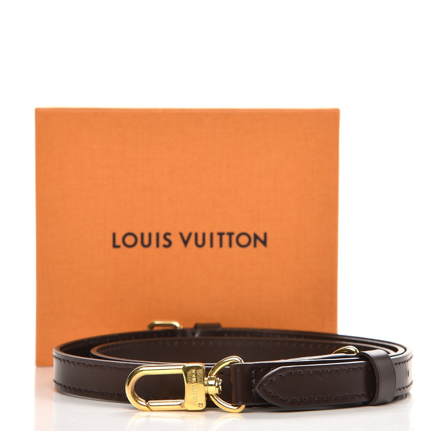 Calfskin 16mm Adjustable Shoulder Strap Brown