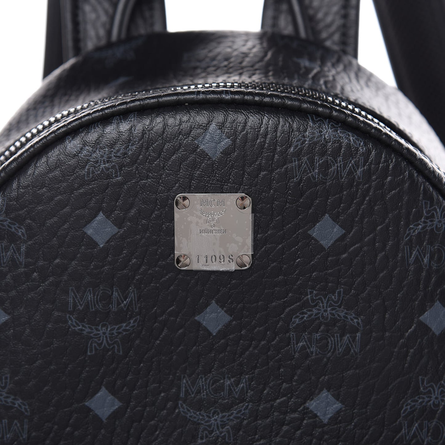 Visetos Small Side Stud Stark Backpack Black