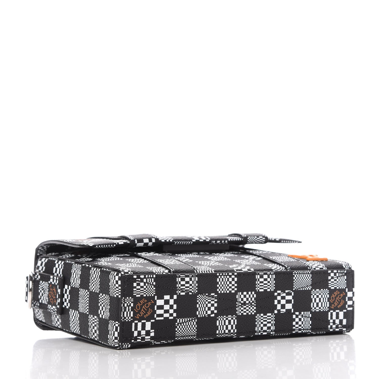 Louis Vuitton Damier Distorted Flap Soft Trunk Messenger 4 of 9