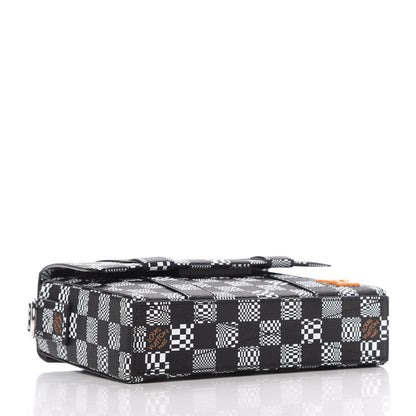 Louis Vuitton Damier Distorted Flap Soft Trunk Messenger 4 of 9