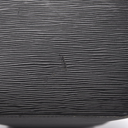 Louis Vuitton Epi Sac a Dos Drawstring Bag Black 9 of 10