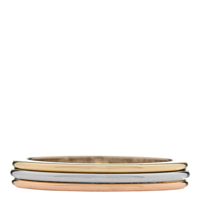 Cartier 18K Pink White Yellow Gold 2.5mm Vendome Louis Cartier Wedding Band Ring 49 4.75 1 of 4