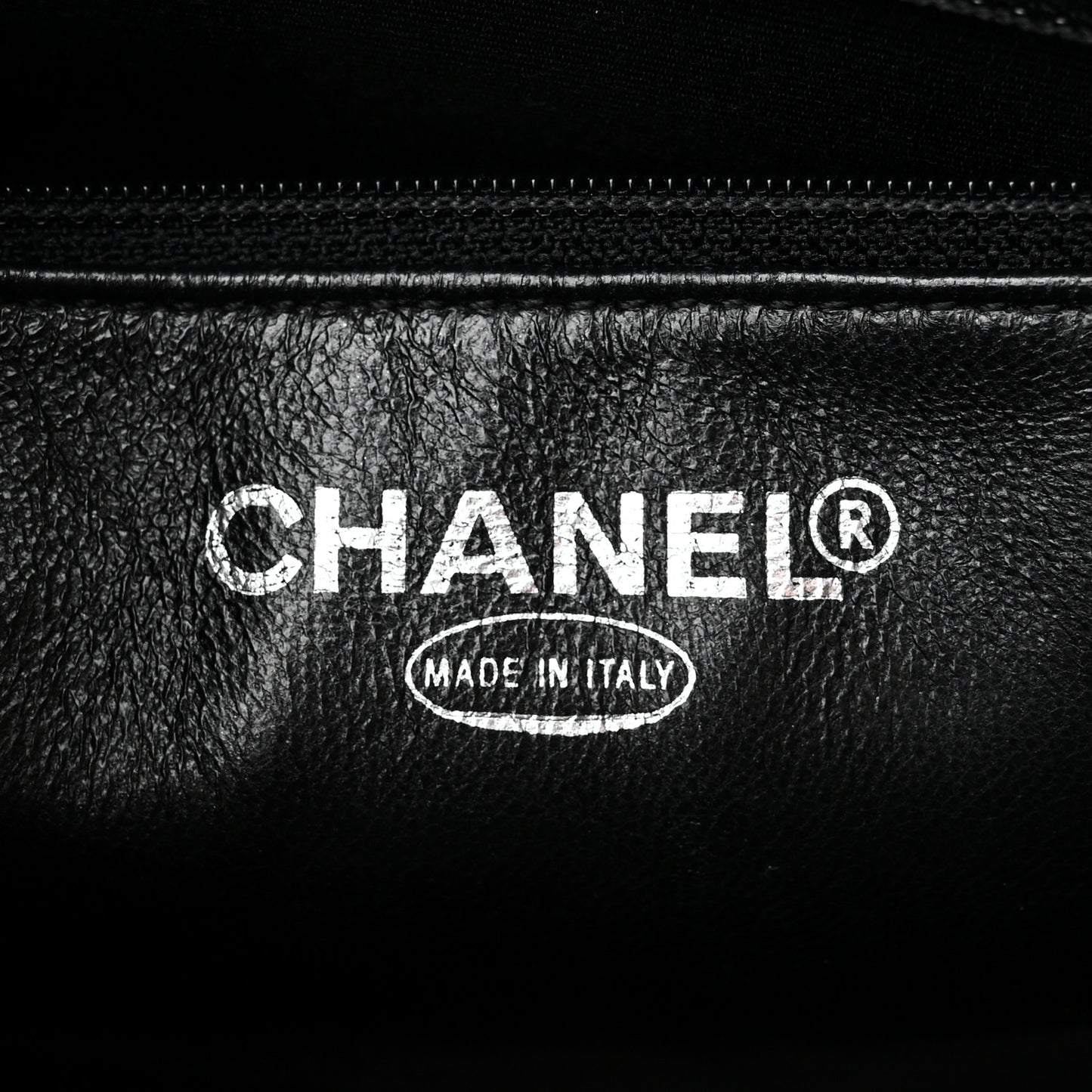 Caviar Quilted Medallion Tote Black