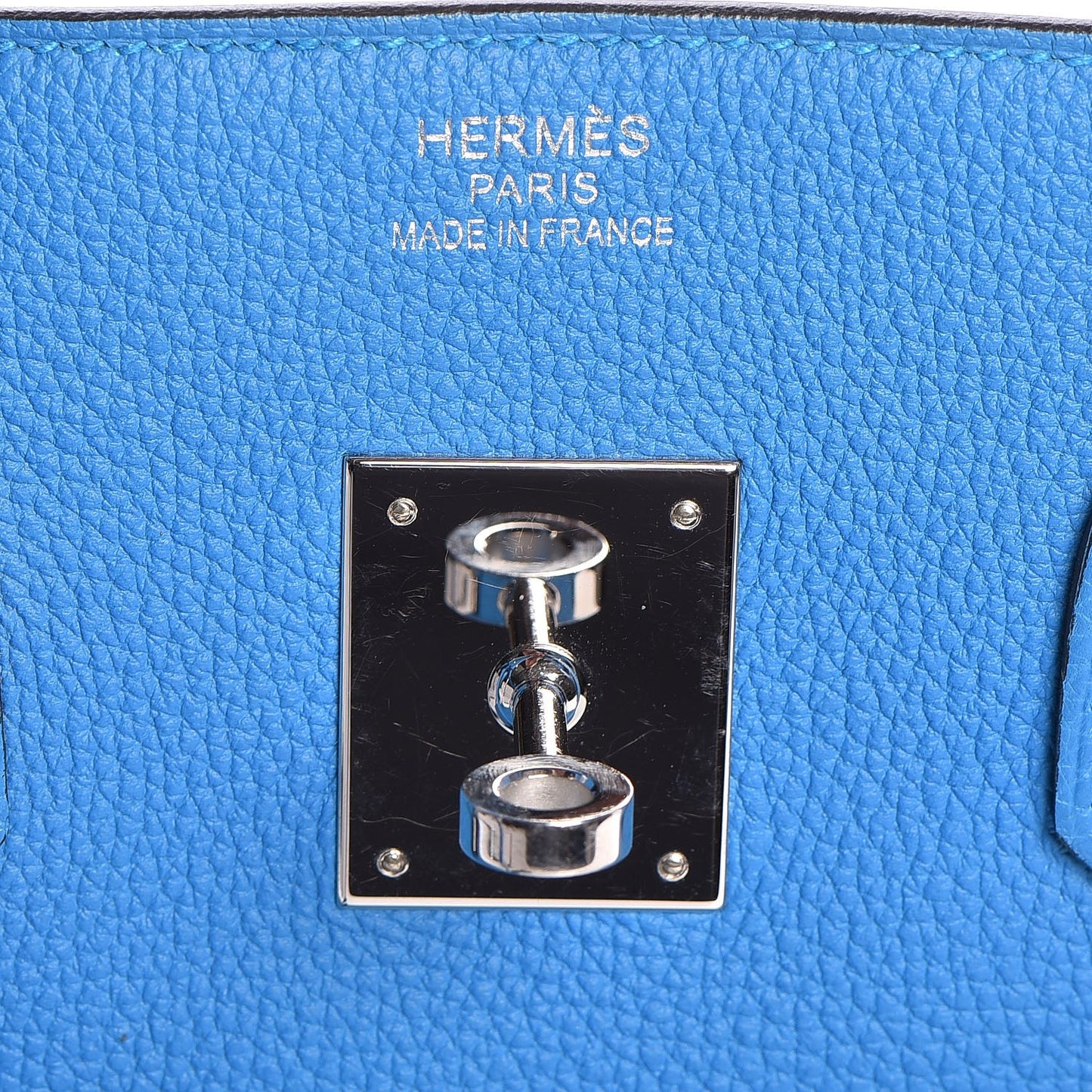 Togo Verso Birkin 35 Bleu Zanzibar Malachite