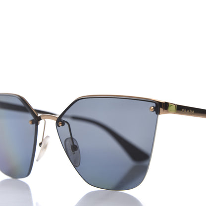 Prada Polarized Cat Eye Sunglasses SPR 68T Black 6 of 7