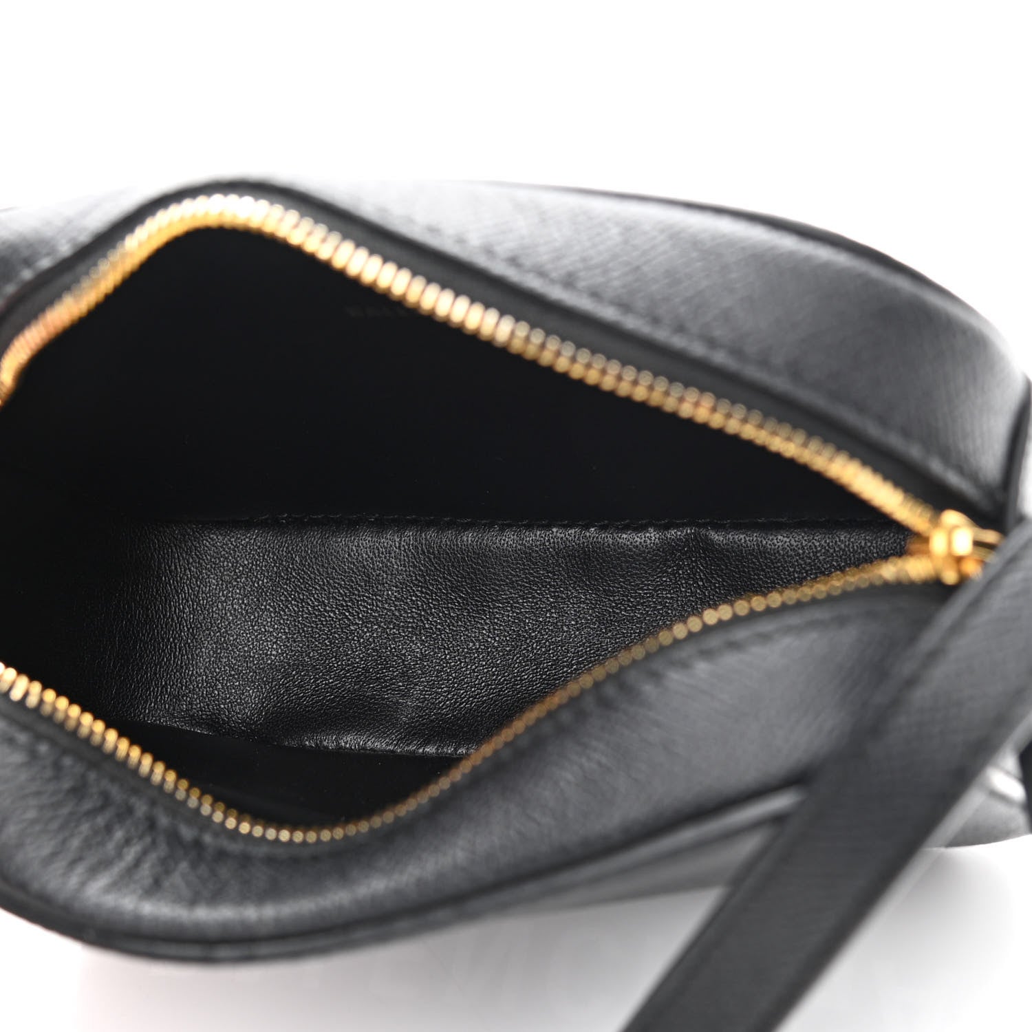 Balenciaga Signature Grained Calfskin Logo XS Ville Camera Bag Black White 5 of 11