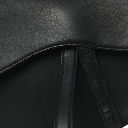 Christian Dior Ultra Matte Calfskin Saddle Bag Black 8 of 12