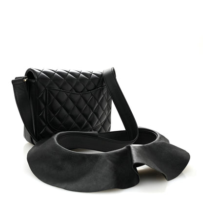 Chanel Calfskin Quilted Bolero De Chanel Flap Bag Black 3 of 10