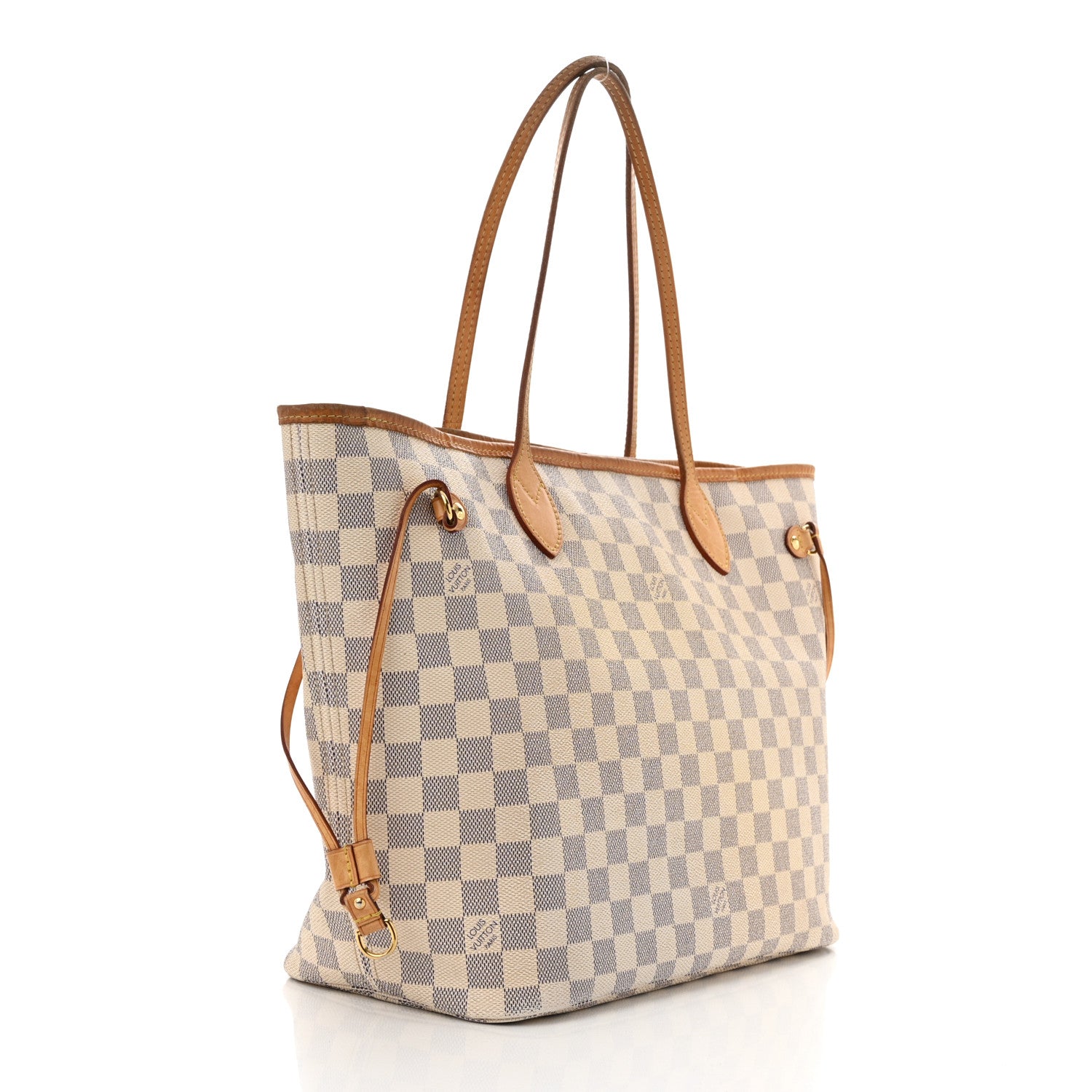 Louis Vuitton Damier Azur Neverfull MM 3 of 10