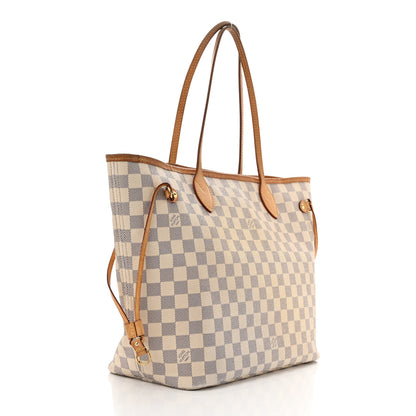Louis Vuitton Damier Azur Neverfull MM 3 of 10