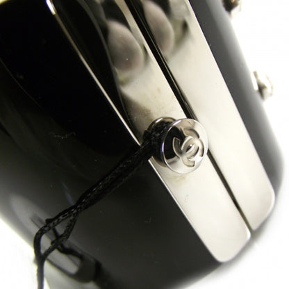 Chanel Black CC Crystal Cuff 5 of 6