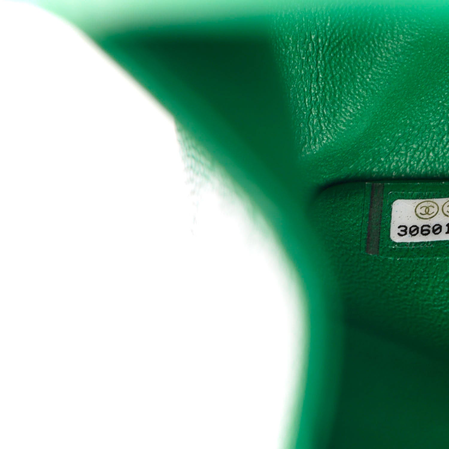 Chanel Caviar Quilted Jumbo Double Flap Green 9 of 10
