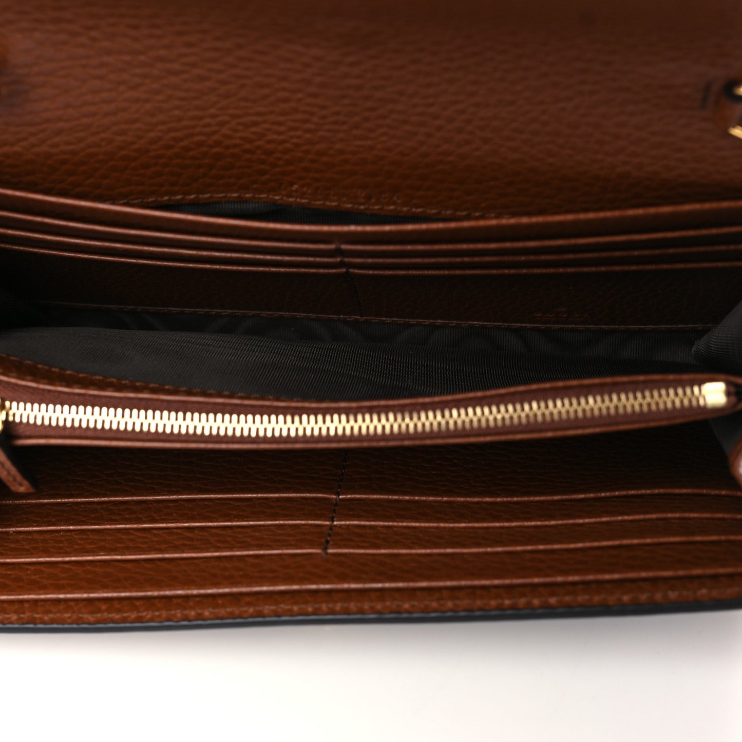 New Denim GG Monogram Jackie 1961 Chain Wallet Blue Tea Cuir