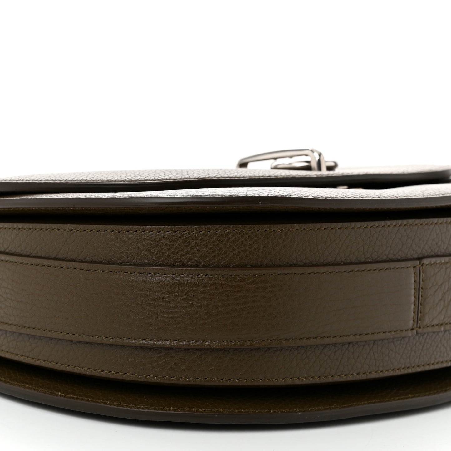 Calfskin Medium Rocking Horse Crossbody Military
