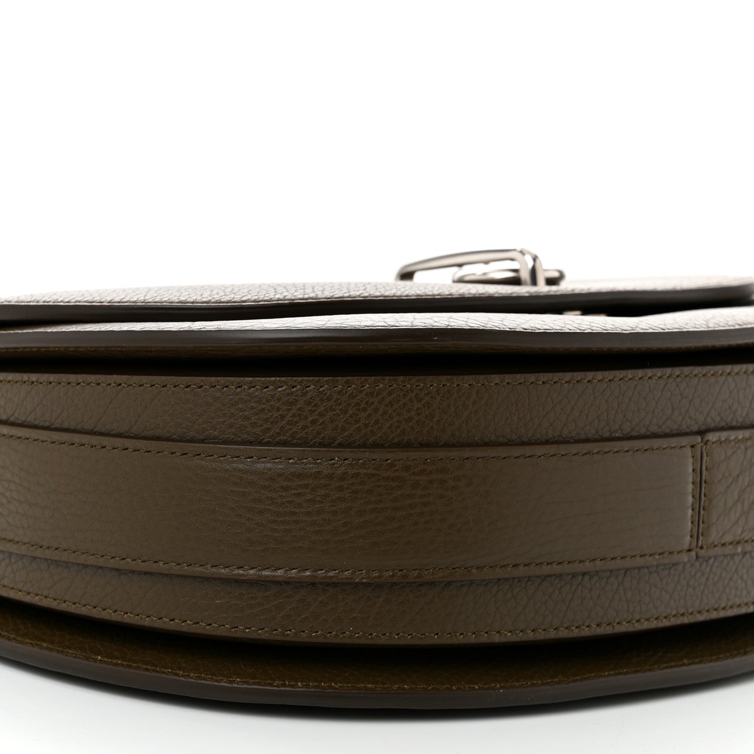 Burberry Calfskin Medium Rocking Horse Crossbody Military 8 of 9